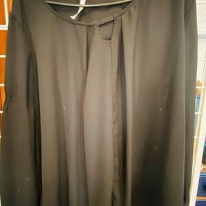 NY Collection Classic Black Top